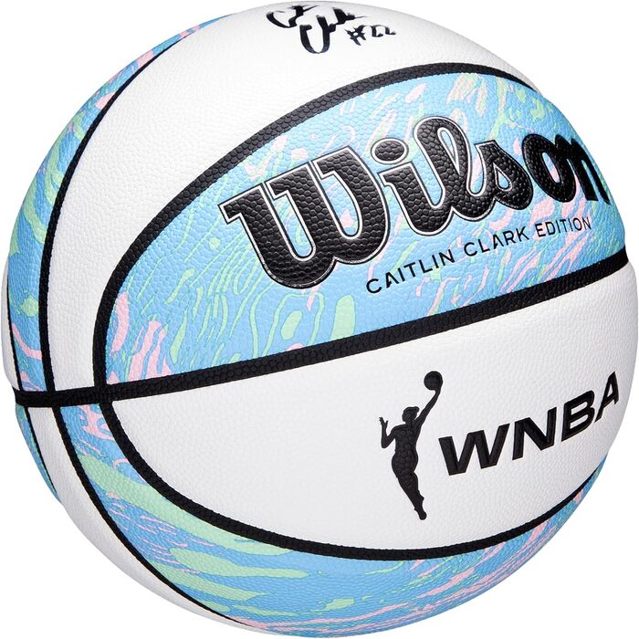 Баскетбольний м'яч Wilson Caitlin Clark x WNBA Oasis – офіційний м'яч ліги WNBA