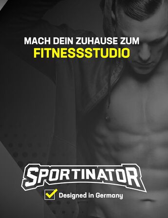 Турнік SPORTINATOR® для стандартних дверних отворів, 100×27×34 см, складаний, з м'якими ручками — для домашнього спортзалу