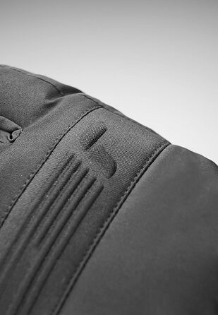 Зимові рукавички Reusch Baldo R-TEX XT, вітрозахисні, водонепроникні, дихаючі, теплі, унісекс, для снігу та лиж, чорні/білі, розмір 8