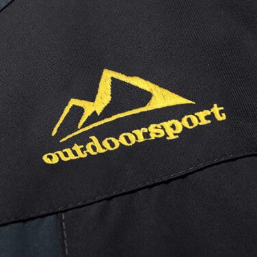 Чоловіча флісова куртка MAGCOMSEN на зиму. Тепла, з підкладкою, для катання на лижах, туризму та кемпінгу. Вітро- та водонепроникна, з капюшоном. Розмір XL, чорно-сіра.