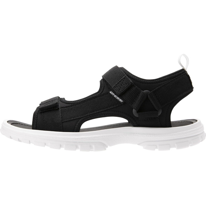 CRESSI Pete Sandal - Унісекс сандалії Cressi Pete, чорно-білі, 38 EU, для пляжу та води