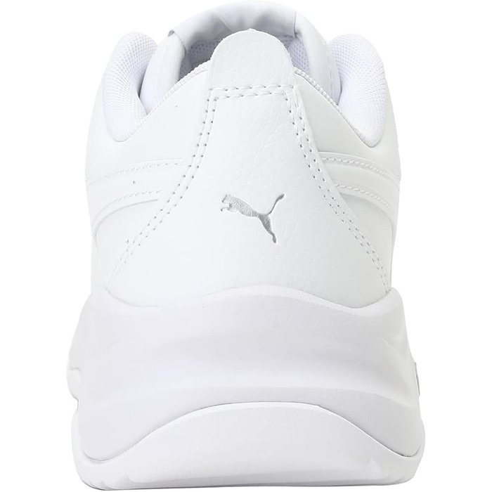 Жіночі кеди PUMA Cilia Mode White Silver — базові модні кросівки, білі зі сріблястими деталями, розмір 38 EU
