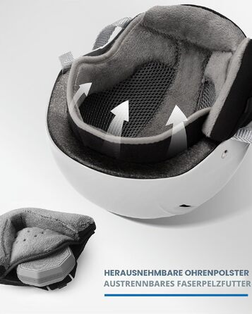 Унісекс шолом для гірських лиж та сноуборду OutdoorMaster Kelvin II з системою вентиляції, для чоловіків, жінок та підлітків