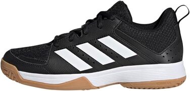 Дитячі кросівки Adidas Ligra 7 для бігу (35 EU, чорний/білий)