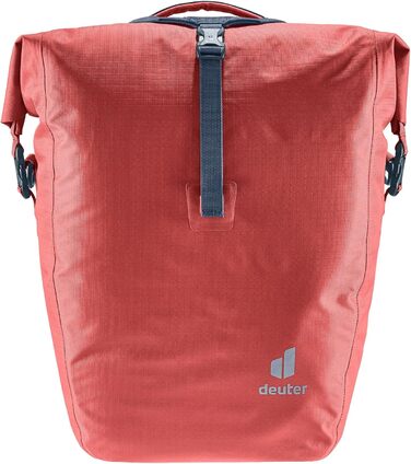 Велосипедна сумка Deuter Weybridge 25+5 л, водонепроникна, на задній багажник, колір Redwood
