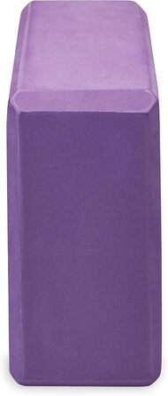 Блок для йоги Gaiam Essentials, EVA-піна, 9×6×3 дюйми — аксесуар для йоги, пілатесу, медитації, розтяжки