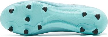 Чоловічі футбольні бутси для гри на траві, легкі, з покращеним зчепленням та комфортом (36 EU, Аквамарин Чорний)