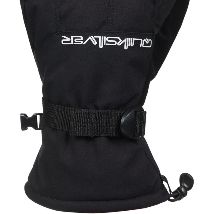 Чоловічі зимові рукавички Quiksilver Miion Glove для холодної погоди, чорні (розмір M)