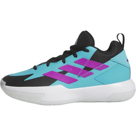 Кросівки баскетбольні adidas Cross 'Em Up Select Unisex, 40 EU, Lucid Cyan/Core Black/Purple Burst