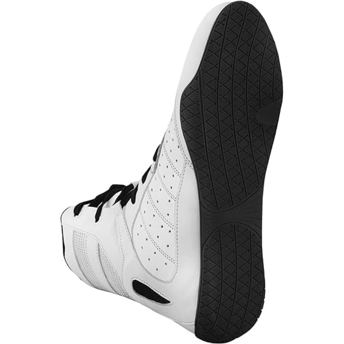 Боксерські рукавички для чоловіків, Муай Тай, кікбоксинг, спаринги, підлітки, боксери, тренери, бойові мистецтва, дихаючі, бодібілдинг, розмір 38-47 (41 EU, білий)