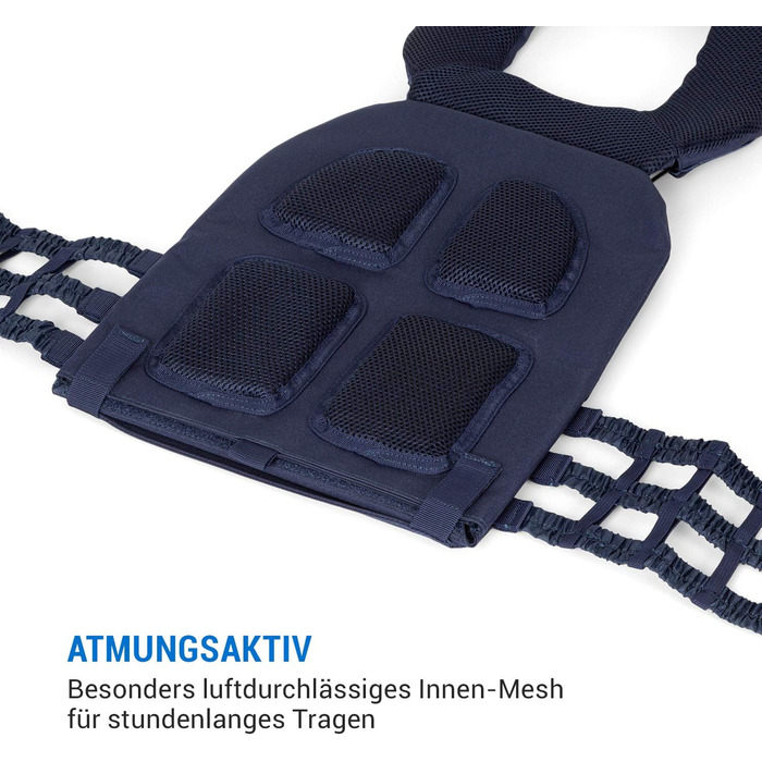 Capital Sports Battlevest 2.0 - Вага жилет для тренувань, 8.0/13.2 кг, у камуфляжі, синій, чорний, оливковий