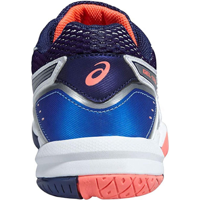 Жіночі волейбольні кросівки Asics Gel-Task, 42.5 EU, білий, білий, блакитний, корал