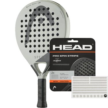 Комплект для падел-тенісу Head Evo Speed 2025 + Стрічки Rezztek Pro Spin для ракетки: Максимальне обертання та контроль