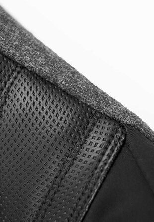 Жіночі рукавички Reusch Saskia Touch-Tec, сенсорні, чорні-сірі, розмір 6.5