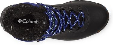 Черевики жіночі Columbia Newton Ridge Plus Omni Heat 38 EU чорного кольору з темно-синьою вставкою