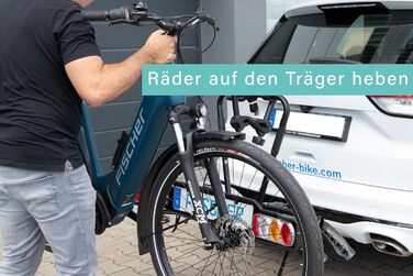 Велосипедний фаркоп FISCHER Proline Evo 2 - фаркоп для велосипедів, тримач для авто, чорний SmartLine