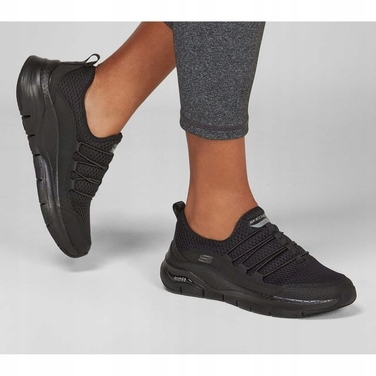 Жіночі спортивні кросівки Skechers Arch Fit Lucky Thoughts, чорні, 38
