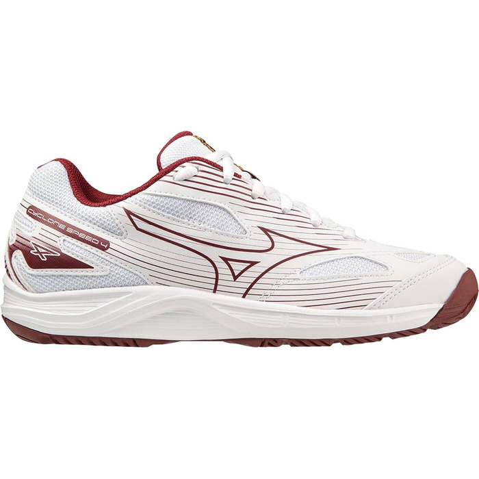 Жіночі кросівки Mizuno Cyclone Speed 4 (40.5 EU, білий, Cabermet, Mp Gold)