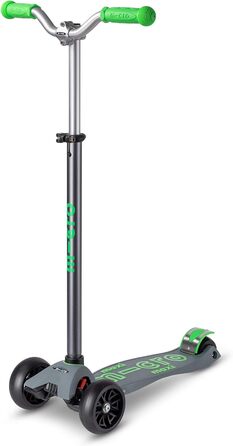 Дитячий самокат Micro Maxi-Micro Deluxe Pro з великими колесами, регульованим кермом для хлопчиків і дівчаток 5-12 років