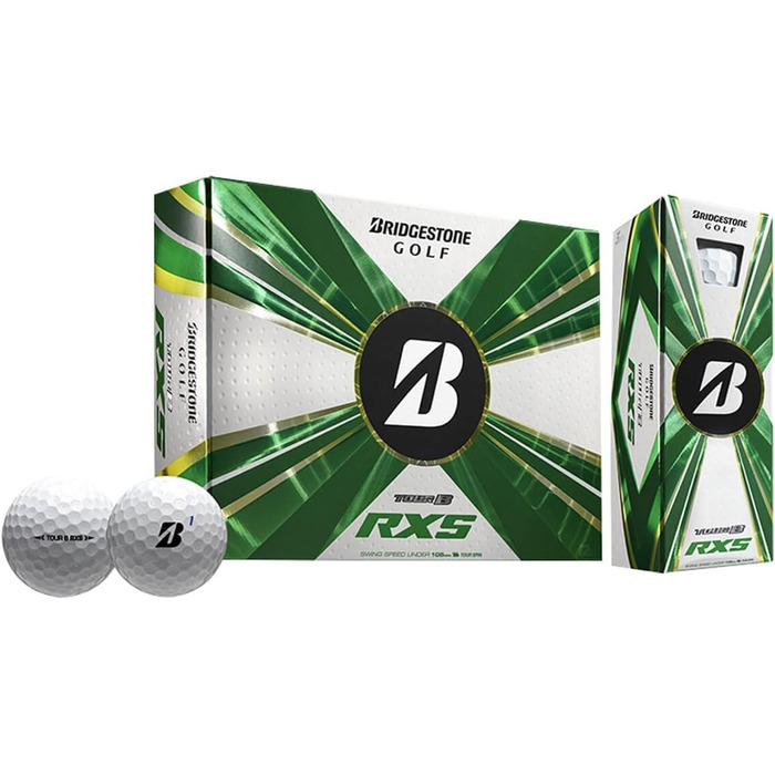 М'ячі для гольфу Bridgestone Tour B RXS 2022, 12 шт.