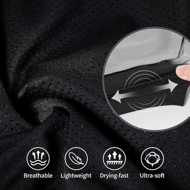 Чоловічі спортивні шорти ARSUXEO 2-в-1 з сіткою та кишенями на блискавці, сірі (L)