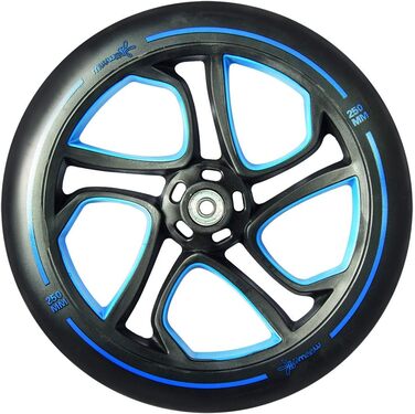Алюмінієвий самокат muuwmi Pro, колеса 250/215 мм, ABEC 7, регульований по висоті, сертифікат GS