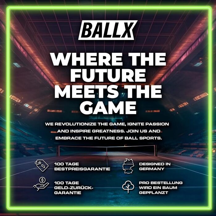 Настільна тенісна ракетка BallX Pro Carbon, 7 шарів, 2,0 мм губка, двостороннє 5-зіркове покриття (чорне і зелене), чохол, AeroSpin 6000 Carbon
