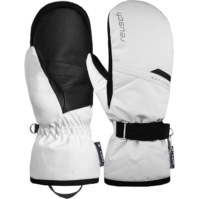 Жіночі рукавиці Reusch Helena R-tex XT, водонепроникні, дихаючі, екстра теплі, розмір 7.5, біло-чорні