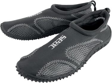 Шльпанці Seac Sand для дорослих та дітей, швидковисихаючі для басейну та пляжу (35 EU, Чорний)