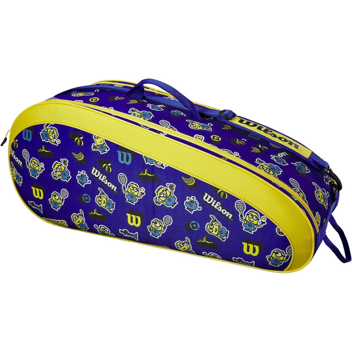 Тенісна сумка Wilson Minions 3.0, синьо-жовта, для ракеток