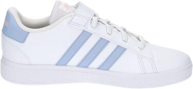 Кросівки Adidas Grand Court C для дітей (34 EU) – Білий, Синій, Рожевий