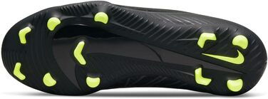 Дитячі футбольні бутси Nike Mercurial Vapor 15 Club FG/MG, 38 EU, чорний/сірий/білий/жовтий