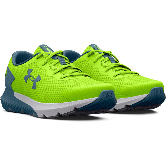 Дитячі кросівки Under Armour Ua Rogue 3 Al для дівчаток, розмір 38.5 EU, Lime Surge, з технологією Visual Cushioning