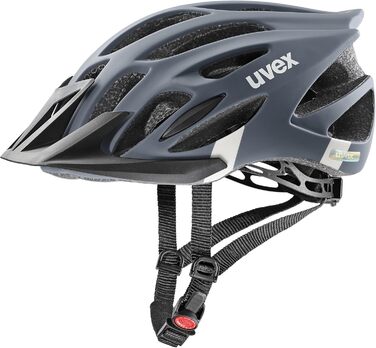 Шолом універсальний Uvex Flash для жінок і чоловіків, індивідуальне регулювання розміру, знімна м'яка підкладка, колір сірий-бежева (rhino-sand), 57-61 см