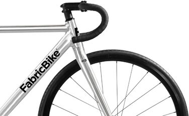 Велосипед FabricBike Light PRO фіксований, алюмінієва рама, 28'', 8,45 кг, сріблястий, розмір L-58 см