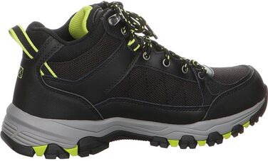 Чоловічі черевики Skechers Selmen MelanoWander, 47.5 EU, чорна шкіра, синтетична сітка