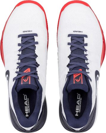 Кросівки чоловічі HEAD Revolt Pro 5.0 Clay White Navy 45 EU