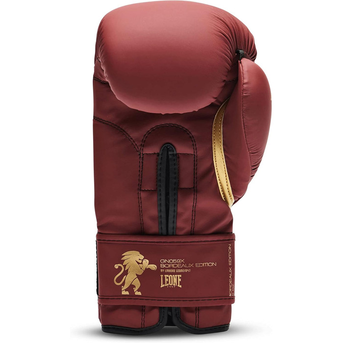 Боксерські рукавички LEONE 1947 Bordeaux Edition, унісекс, 10 унцій, бордові