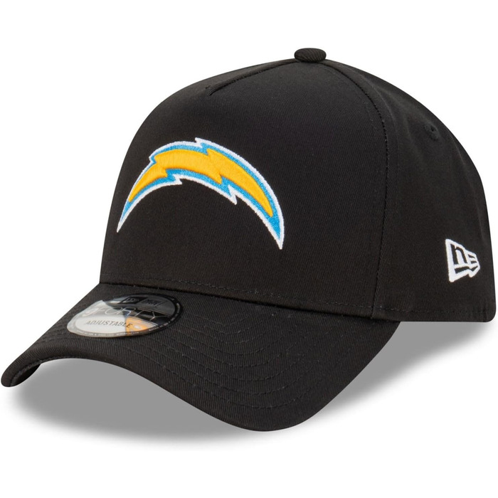 Кепка New Era NFL Los Angeles Chargers 9Forty A-Frame, чорна, універсальний розмір
