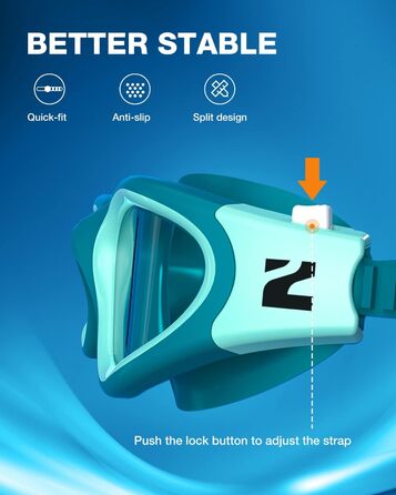 Окуляри для плавання ZIONOR G1 SE Антифог, дорослі, унісекс, зелені-прозорі