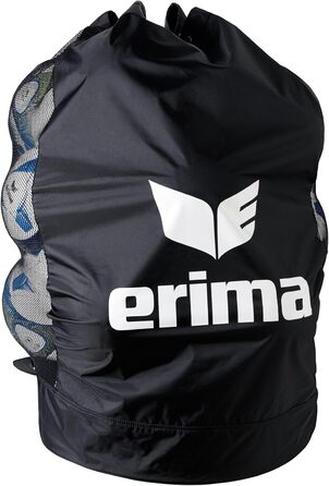 Сумка для м'ячів Erima Unisex на 18 шт., чорна/біла
