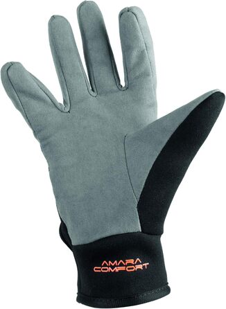 Дайвінгові рукавички SEAC Aara Cofort 1.5 з неопрену (S, Чорний)