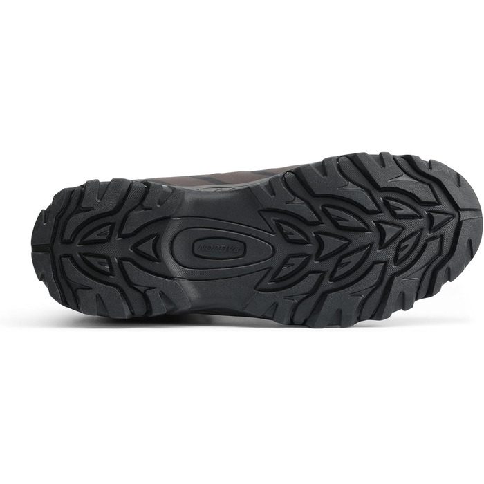 Чоловічі туристичні черевики NORTIV 8 для хайкінгу та трекінгу, водонепроникні, для скелелазіння, розмір 43 EU, коричнево-чорні