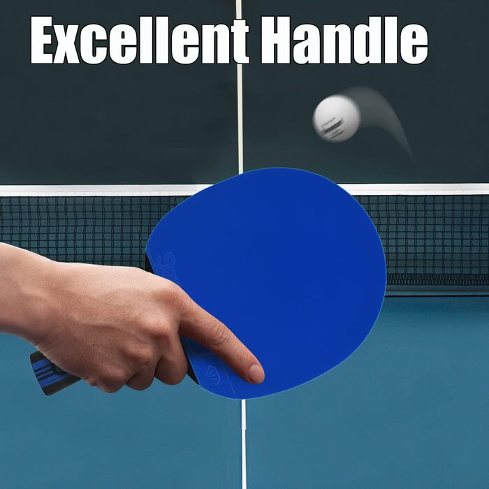 Набір для пінг-понгу Senston: 2 ракетки, 3 м'ячі, сумка. Підходить для студентів, початківців, тренувань та сімейного дозвілля (S8)