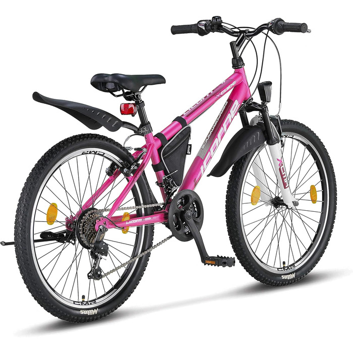 Гірський велосипед Licorne Bike Guide Premium 24'' для дітей та дорослих, 21 швидкість, підлітковий, жіночий, чоловічий