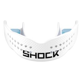 Капа Shock Doctor Trash Talker біла, без брекетів, для дорослих