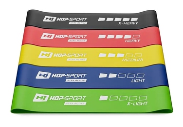Набір фітнес-резисторів Hop-Sport (2,5-18 кг), 5 шт.