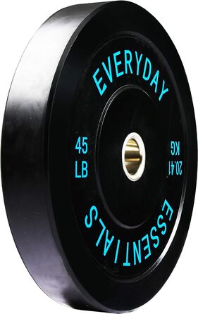 Олімпійський диск Everyday Essentials 20,4 кг з сталевою втулкою, кольоровий