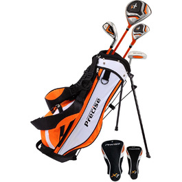 Дитячий набір для гольфу PreciseGolf Co. Precise X7 – повний комплект клюшок для хлопчиків і дівчат, 3 вікові групи, для правші та лівші
