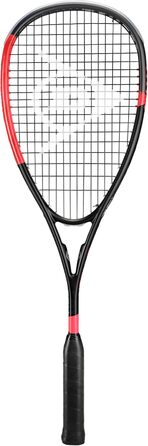 Ракетка для сквошу Dunlop Blackstorm, універсальний розмір, чорна/червона